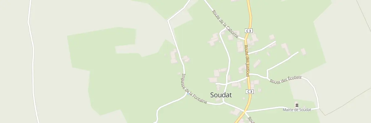 Plan du 246 Imp de la Fontaine à Soudat
