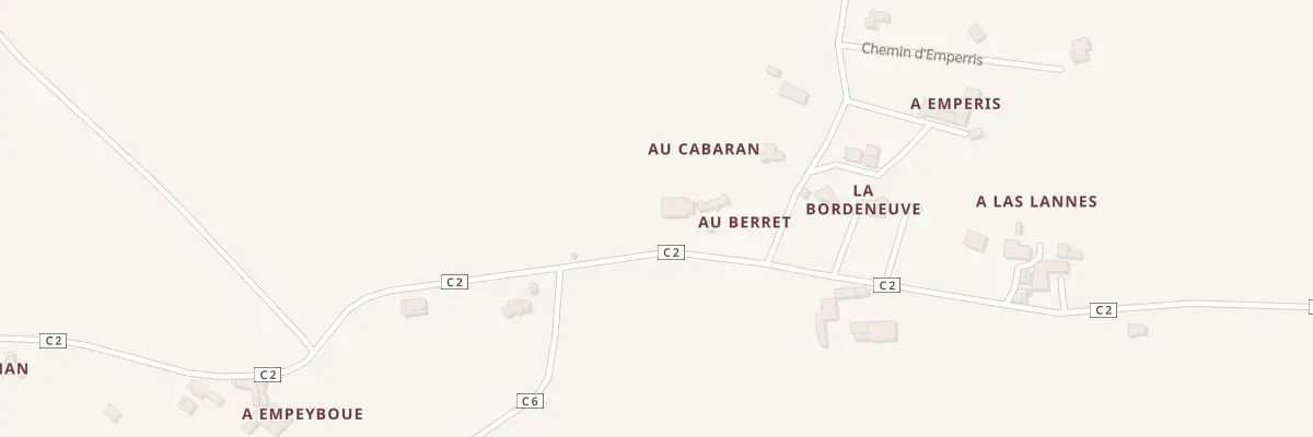 Plan du 5402 Au Cabaran à Lasseube-Propre
