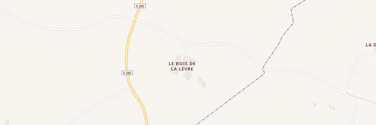 Plan du 20 Le Bois de la Levre à Appenai-sous-Bellême