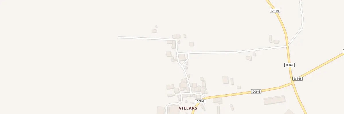 Plan du 19 Villars à Terres-de-Haute-Charente