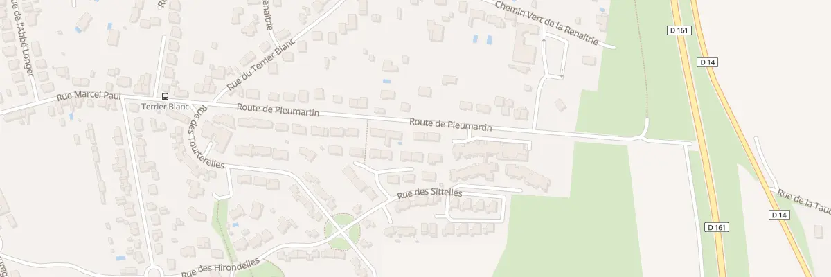 Plan du 26 Rte de Pleumartin à Châtellerault