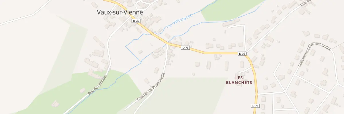 Plan du 3 Chem de Pisse Vieille à Vaux-sur-Vienne