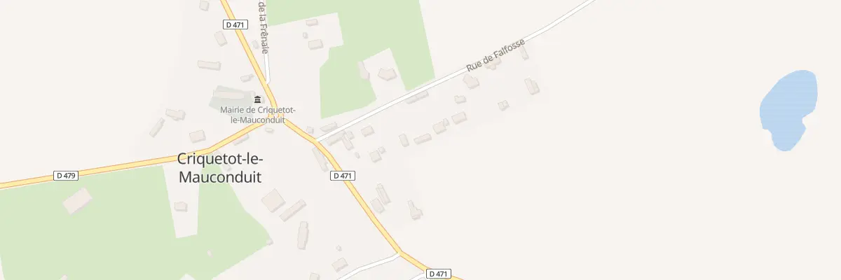 Plan du 6 Rue de Falfosse à Criquetot-le-Mauconduit