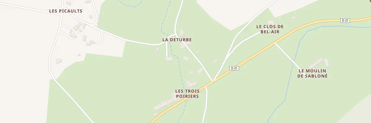 Plan du 716 Le Clos de Bel Air à Saint-Épain