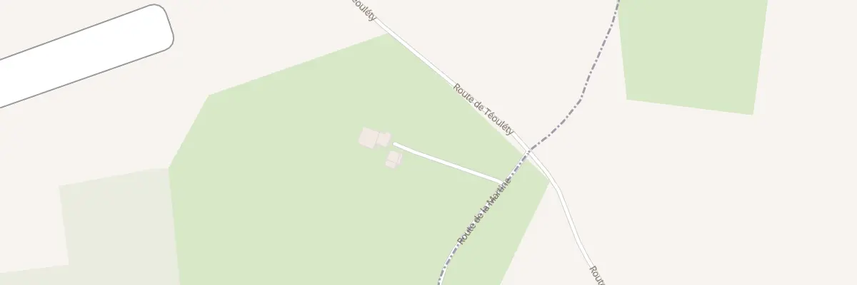 Plan du 1383 Rte de Téouléty à Ségalas