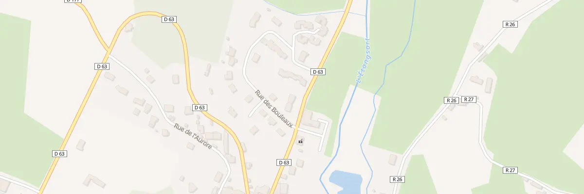 Plan du 4 Rue des Bouleaux à Courdemanche