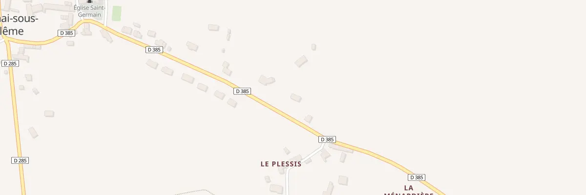 Plan du 17 Rte des Feugerêts à Appenai-sous-Bellême
