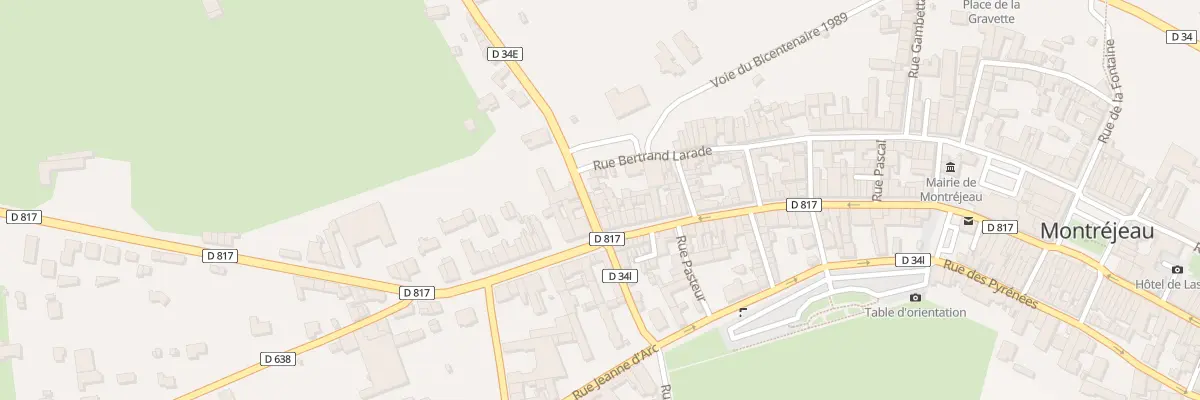 Plan du 4 Av de l’Egalité à Montréjeau