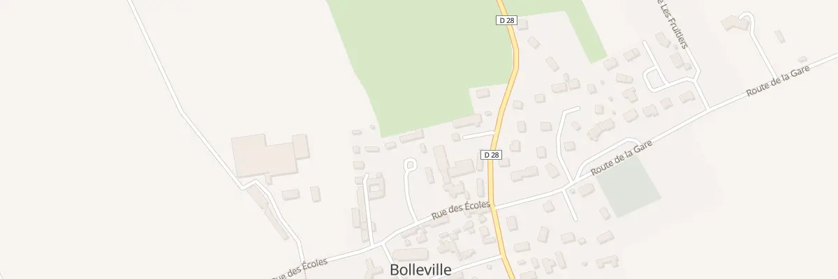 Plan du 6 Rue des Ecoles à Bolleville