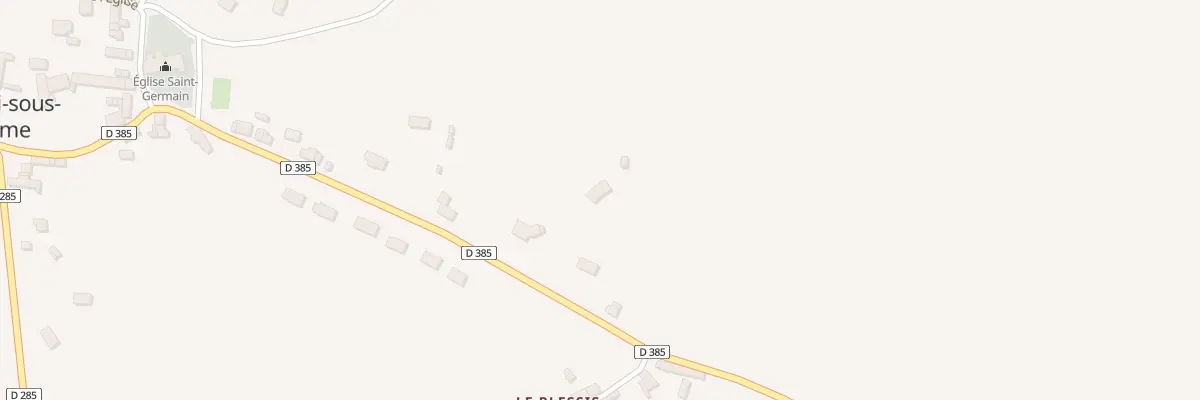 Plan du 21 Rte des Feugerêts à Appenai-sous-Bellême