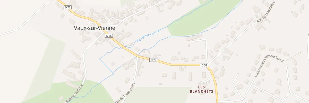 Plan du 21 Rue de la Mairie à Vaux-sur-Vienne