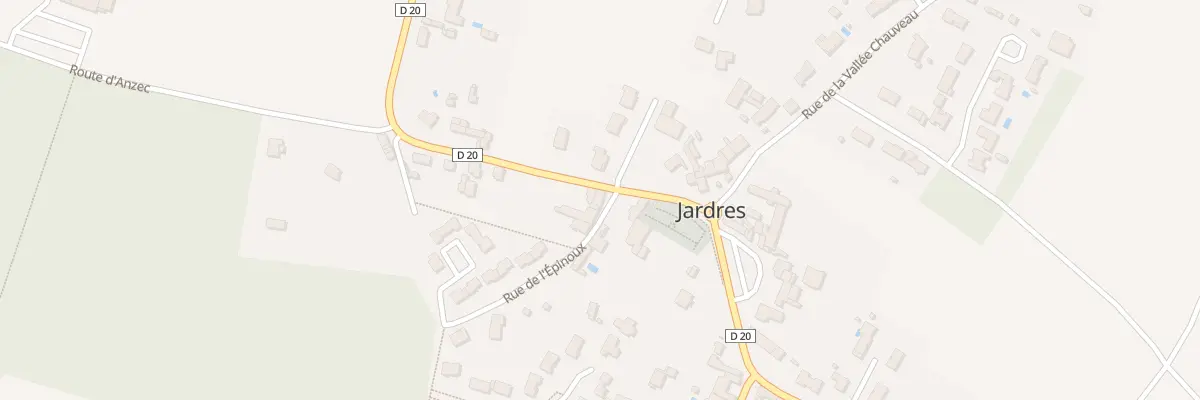 Plan du 2 Rue de l’Épinoux à Jardres