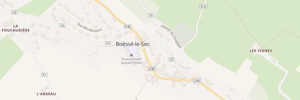 Plan du 7 Pl Henri Paumier à Boëssé-le-Sec