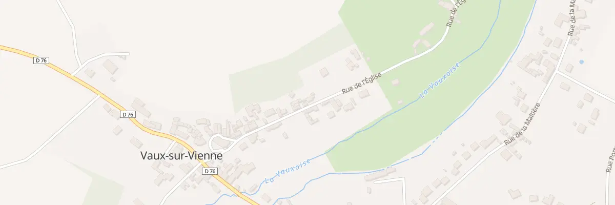 Plan du 17 Rue de l’Eglise à Vaux-sur-Vienne