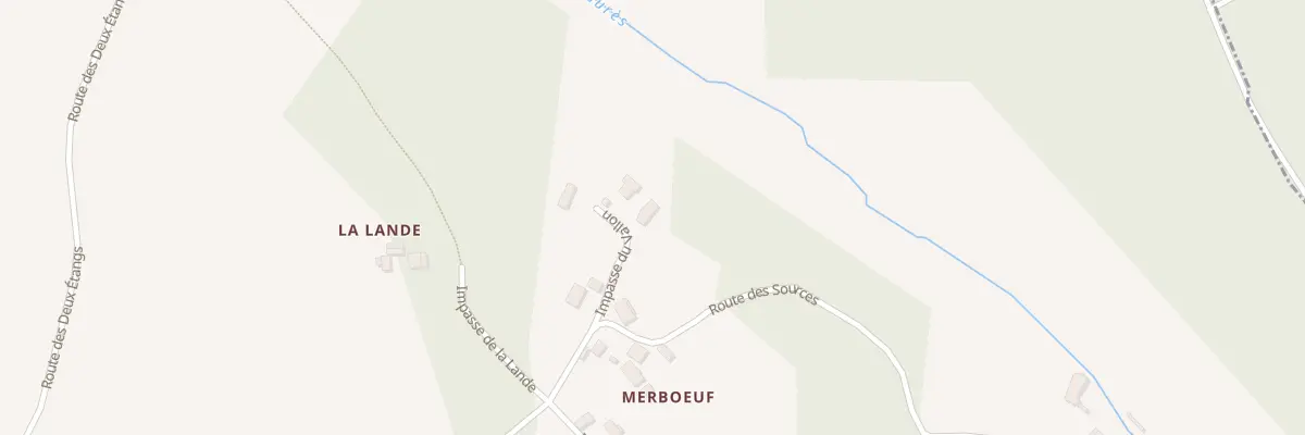 Plan du 2 Imp du Vallon à Jaure