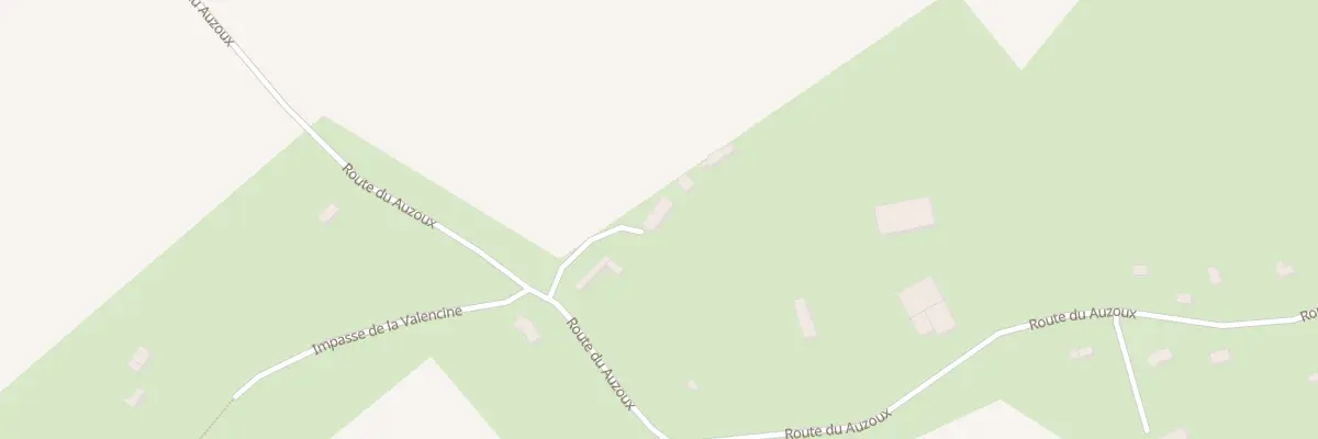 Plan du 74 Rte du Auzoux au Perrey