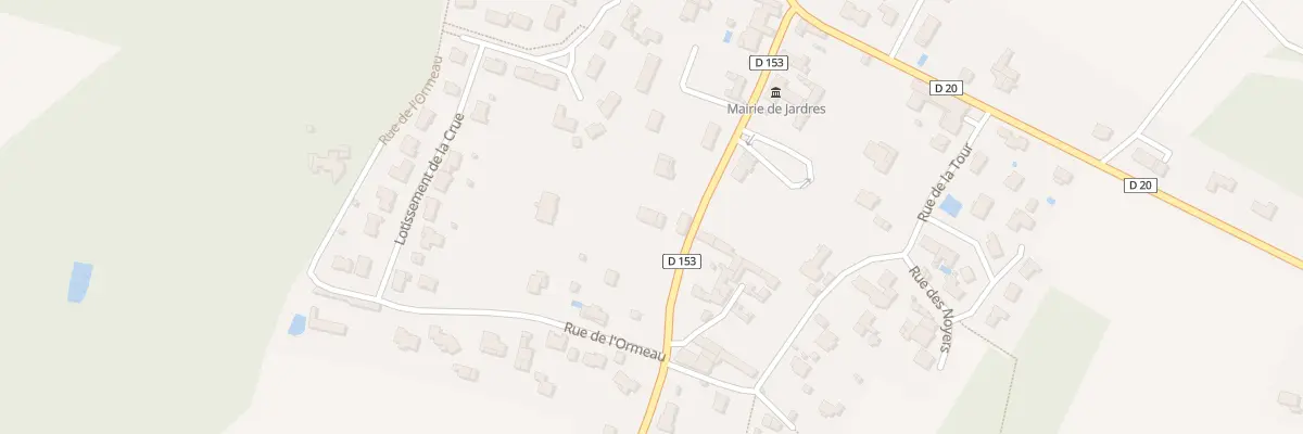 Plan du 14 Rue de la Mairie à Jardres