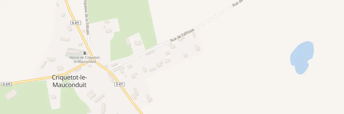 Plan du 12 Rue de Falfosse à Criquetot-le-Mauconduit