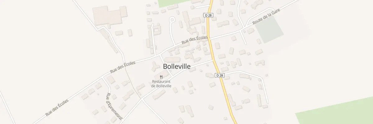 Plan du 8 Rue du Puits à Bolleville