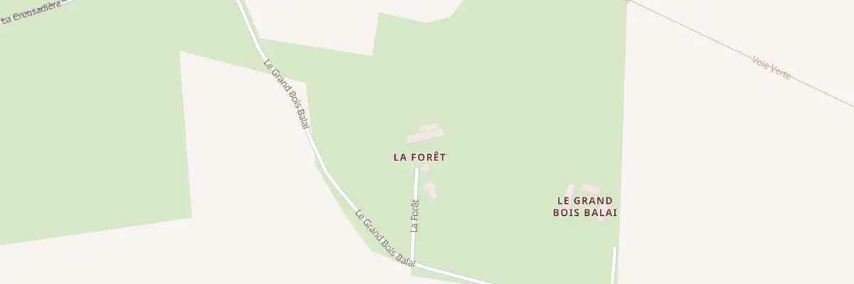 Plan du 66 La Foret à Réveillon