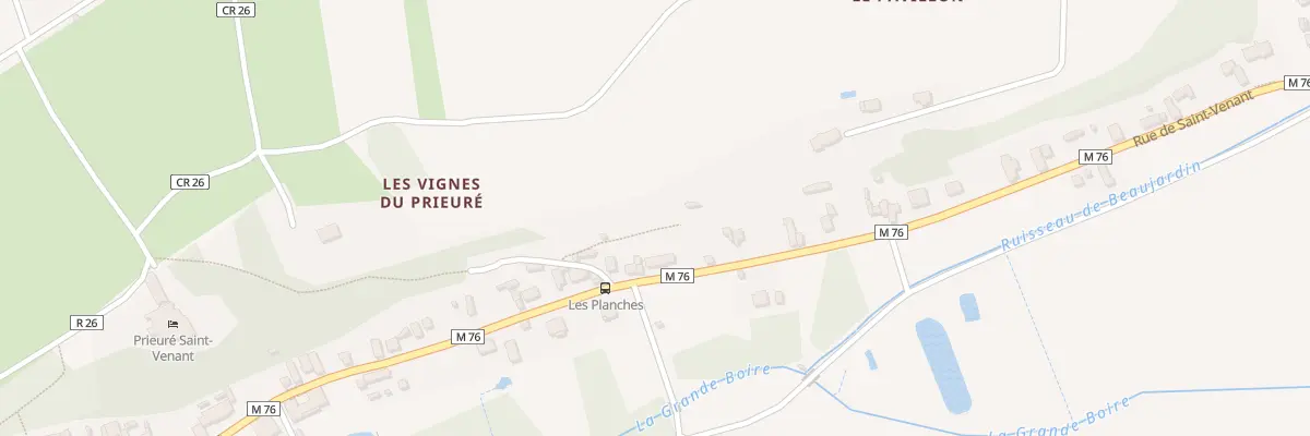 Plan du 5599 Rue de Saint-Venant à Luynes