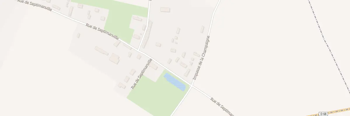 Plan du 6 Rue de Septimanville à Saint-Martin-aux-Buneaux
