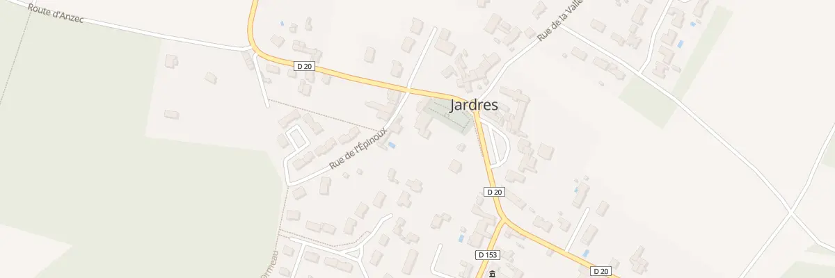 Plan du 1 Rue de la Pascalière à Jardres