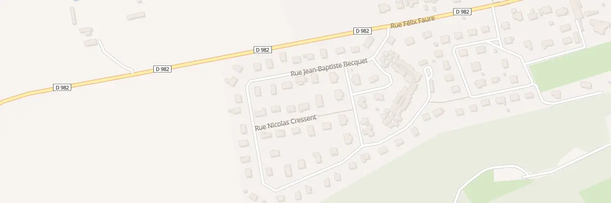 Plan du 7 Rue Nicolas Cressent à La Frénaye