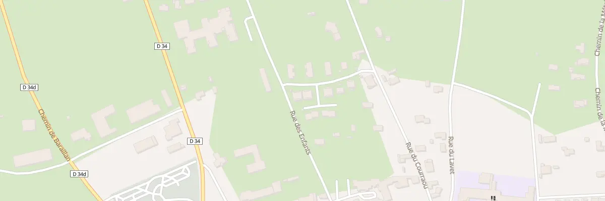 Plan du 8K Rue des Enfants à Montréjeau