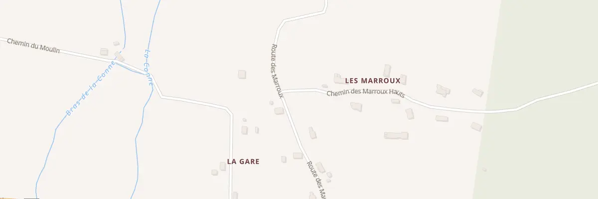 Plan du 61 Les Marroux à Saint-Nexans