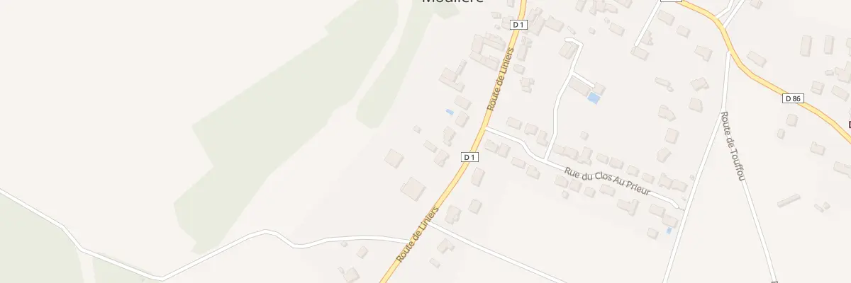 Plan du 22 Rte de Liniers à La Chapelle-Moulière