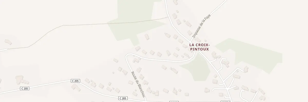 Plan du 259 Rte du Blanchou à Léguillac-de-l’Auche
