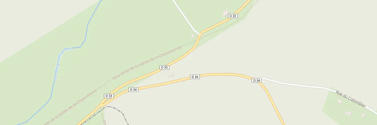Plan du 134 Rte de la Vallee à Ferrières-Saint-Hilaire