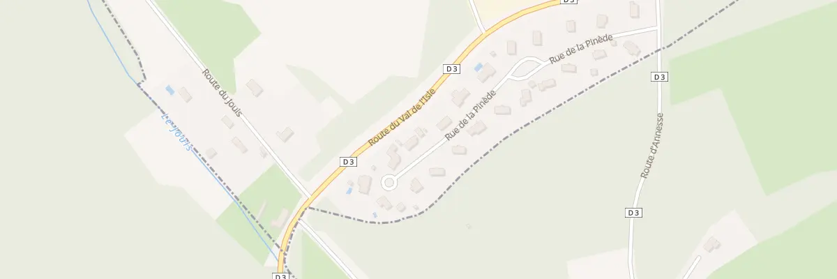 Plan du 17 Rue de la Pinède à Léguillac-de-l’Auche