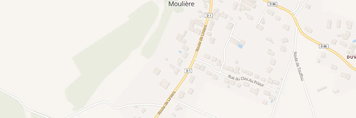 Plan du 20 Rte de Liniers à La Chapelle-Moulière