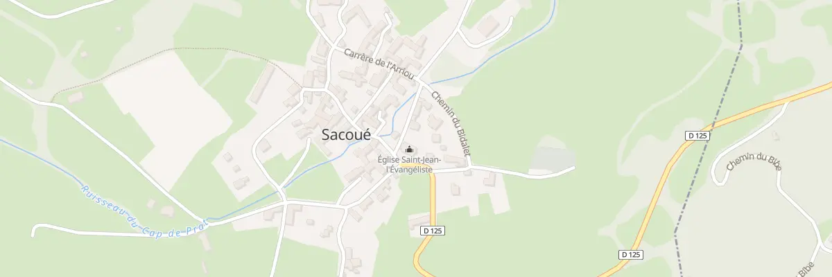 Plan du 5060 Village de Sacoue à Sacoué