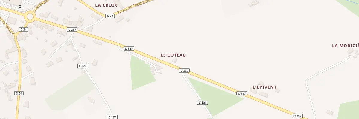 Plan du 161 Rue Nationale à Bouloire