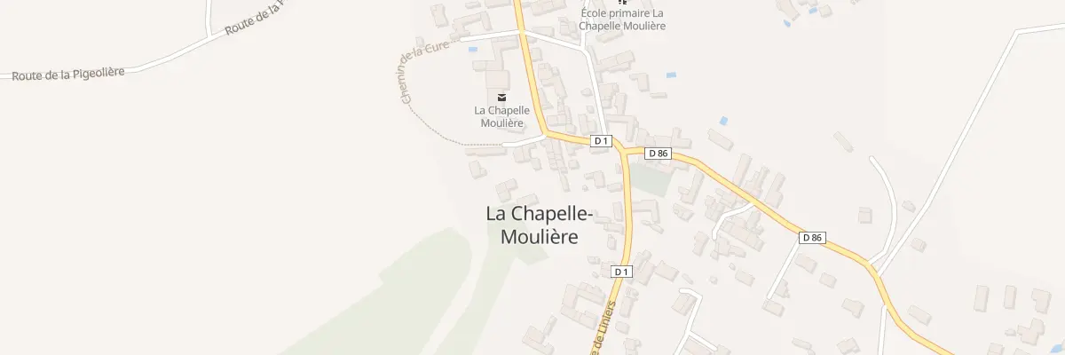 Plan du 13 Rue de l’Église à La Chapelle-Moulière