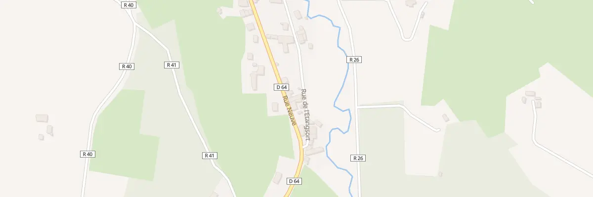Plan du 37 Rue Neuve à Courdemanche