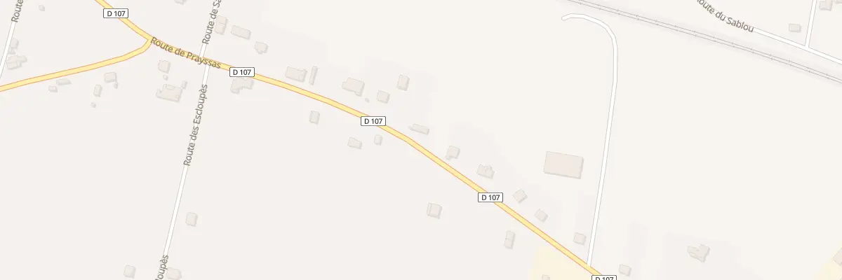 Plan du 454 Rte de Prayssas à Colayrac-Saint-Cirq