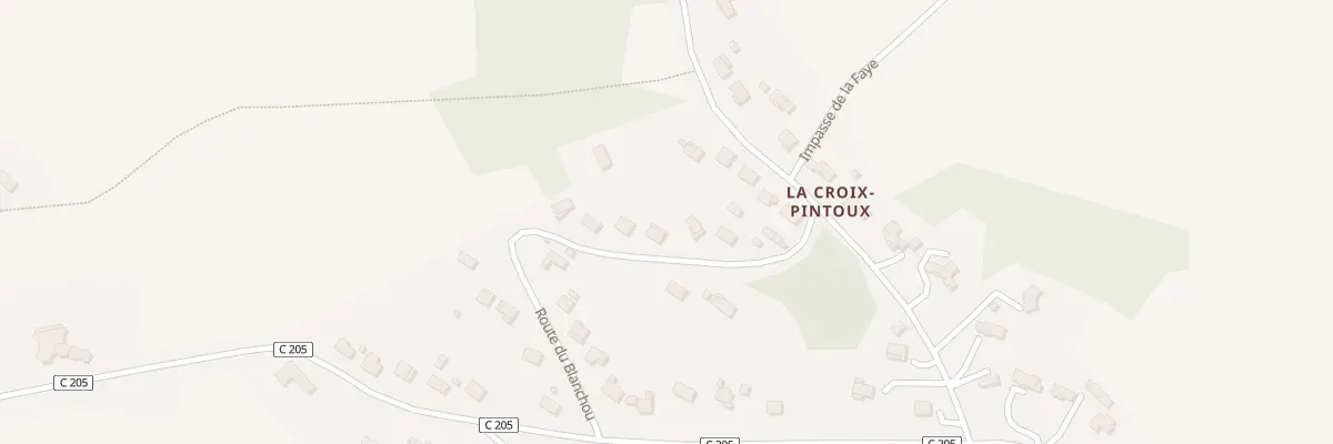 Plan du 283 Rte du Blanchou à Léguillac-de-l’Auche