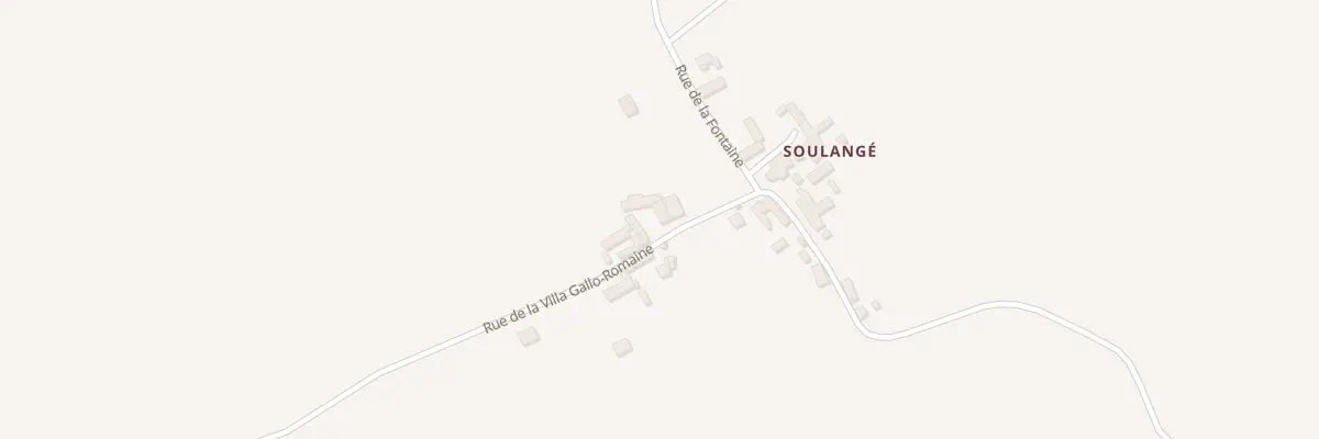 Plan du 7 Rue de la Villa Gallo Romaine à Pouzay