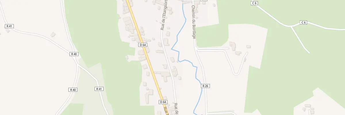Plan du 11 Rue de l’Etangsort à Courdemanche