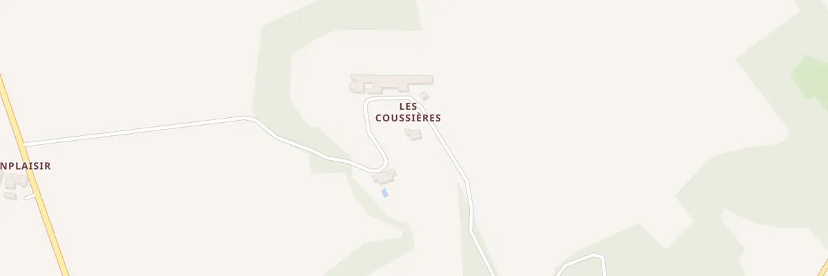 Plan du 61C Les Coussieres à Plaisance
