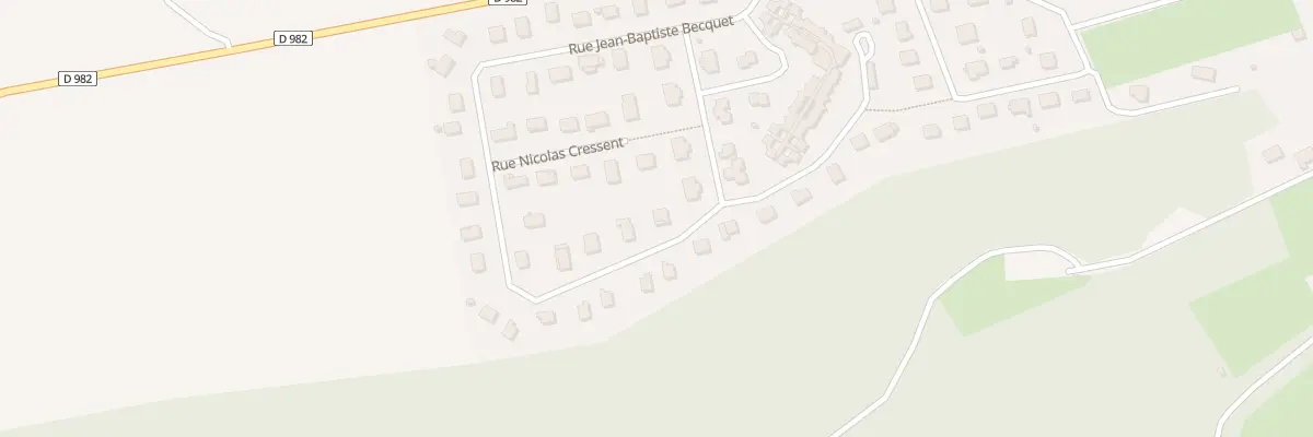 Plan du 25 Rue Jean-Baptiste Becquet à La Frénaye