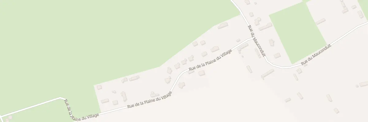 Plan du 6 Rue de la Plaine du Village à Criquetot-le-Mauconduit