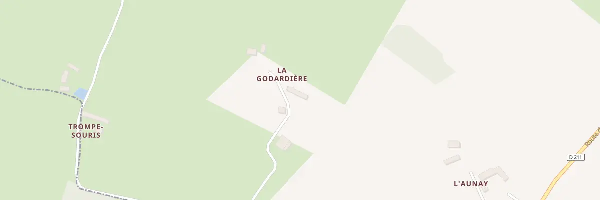 Plan du 1 La Godardière à Saint-Germain-de-la-Coudre