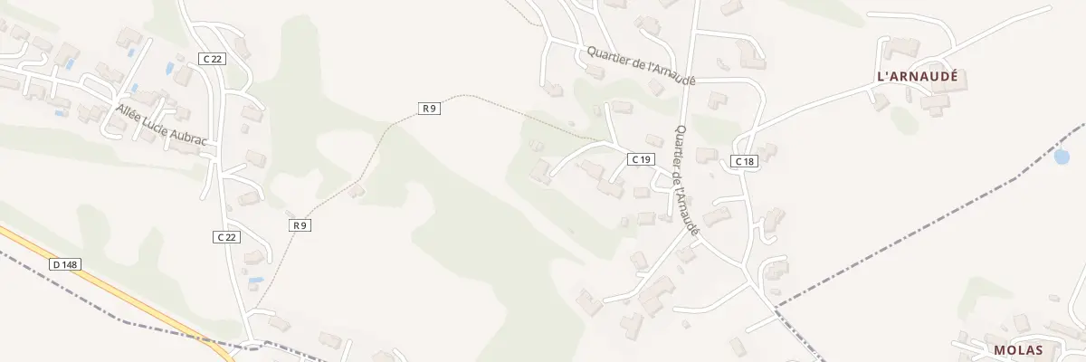 Plan du 11 Qua de l’Arnaudé à Duran
