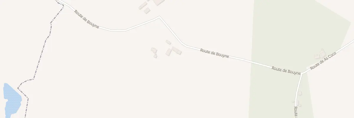 Plan du 351 Rte de BOUYNE à Montauriol