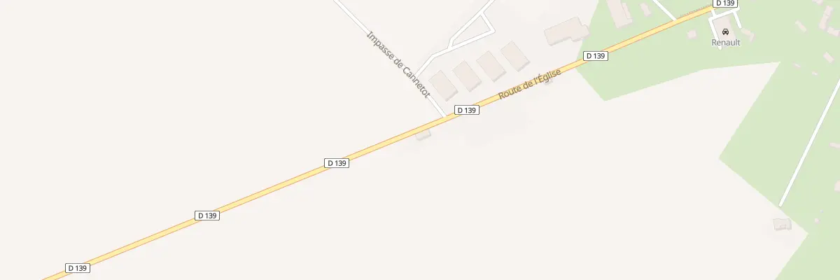 Plan du 67 Rte de L’ Eglise - Fourmetot au Perrey